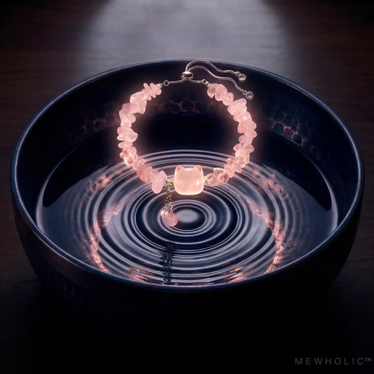 [NAV-01] SESSION 50,000Hz | Rose Quartz Emotional Realigner — Healing Crystal Bracelet