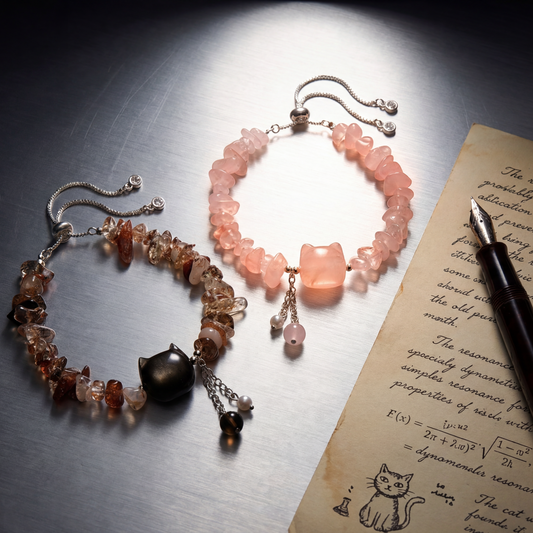 [SESSION 50,000Hz] Rose Quartz Emotional Realigner — Healing Crystal Bracelet